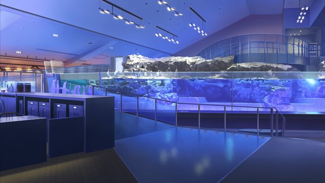 Sumida Aquarium 5F Penguin Tank